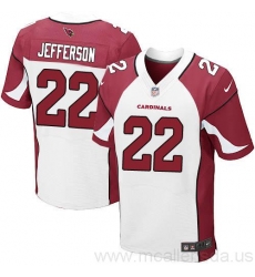 Nike Cardinals #22 Tony Jefferson White Mens Stitched NFL Elite Jersey Nike Cardinals #22 Tony Jefferson White Mens Stitched NFL Elite Jersey