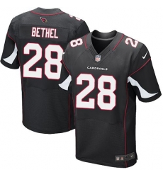 Nike Cardinals #28 Justin Bethel Black Alternate Mens Stitched NFL Elite Jersey Nike Cardinals #28 Justin Bethel Black Alternate Mens Stitched NFL Elite Jersey