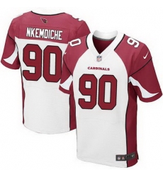 Nike Cardinals #90 Robert Nkemdiche White Mens Stitched NFL Elite Jersey Nike Cardinals #90 Robert Nkemdiche White Mens Stitched NFL Elite Jersey