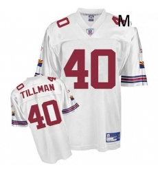 Reebok Arizona Cardinals 40 Pat Tillman White Authentic Throwback NFL Jersey Reebok Arizona Cardinals 40 Pat Tillman White Authentic Throwback NFL Jersey