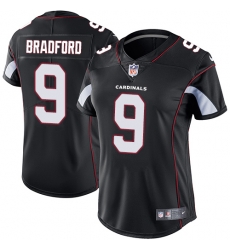 Nike Cardinals #9 Sam Bradford Black Alternate Womens Stitched NFL Vapor Untouchable Limited Jersey Nike Cardinals #9 Sam Bradford Black Alternate Womens Stitched NFL Vapor Untouchable Limited Jersey
