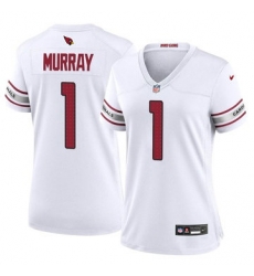 Women Arizona Cardinals 1 Kyler Murray White 2023 F U S E Vapor Limited Stitched Football Jersey Women Arizona Cardinals 1 Kyler Murray White 2023 F U S E Vapor Limited Stitched Football Jersey