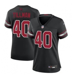 Women Arizona Cardinals 40 Pat Tillman Black 2024 F U S E Vapor Untouchable Limited Stitched Women Arizona Cardinals 40 Pat Tillman Black 2024 F U S E Vapor Untouchable Limited Stitched