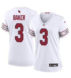Women Arizona Cardinals Budda Baker #3 White 2024 F U S E Vapor Untouchable Limited Stitched Women Arizona Cardinals Budda Baker #3 White 2024 F U S E Vapor Untouchable Limited Stitched