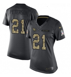 Womens Nike Arizona Cardinals 21 Patrick Peterson Limited Black 2016 Salute to Service NFL Jersey Womens Nike Arizona Cardinals 21 Patrick Peterson Limited Black 2016 Salute to Service NFL Jersey