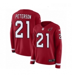 Womens Nike Arizona Cardinals 21 Patrick Peterson Limited Red Therma Long Sleeve NFL Jersey Womens Nike Arizona Cardinals 21 Patrick Peterson Limited Red Therma Long Sleeve NFL Jersey