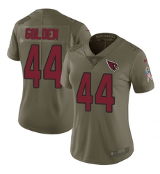 Womens Nike Cardinals #44 Markus Golden Olive Stitched NFL Limited 2017 Salute to Service Jersey Womens Nike Cardinals #44 Markus Golden Olive Stitched NFL Limited 2017 Salute to Service Jersey