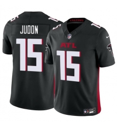 Men Atlanta Falcons 15 Matthew Judon Black 2024 F U S E Vapor Untouchable Limited Stitched Football Jersey Men Atlanta Falcons 15 Matthew Judon Black 2024 F U S E Vapor Untouchable Limited Stitched Football Jersey