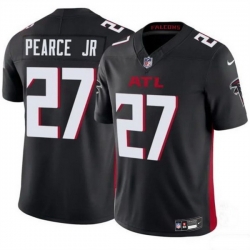 Men Atlanta Falcons 27 James Pearce Jr Black 2025 Draft F U S E  Vapor Untouchable Limited Stitched Football Jersey