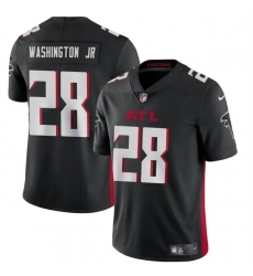 Men Atlanta Falcons 28 Carlos Washington Jr Black Vapor Untouchable Limited Stitched Football Jersey Men Atlanta Falcons 28 Carlos Washington Jr Black Vapor Untouchable Limited Stitched Football Jersey