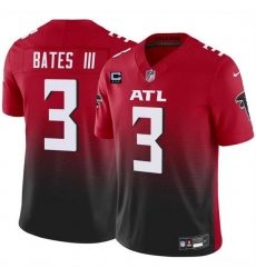 Men Atlanta Falcons 3 Jessie Bates III Red Black 2024 F U S E With 3 Star C Patch Vapor Untouchable Limited Stitched Football Jersey Men Atlanta Falcons 3 Jessie Bates III Red Black 2024 F U S E With 3 Star C Patch Vapor Untouchable Limited Stitched Football Jersey