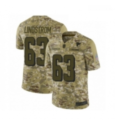 Men Atlanta Falcons 63 Chris Lindstrom Limited Camo 2018 Salute to Service Football Jersey Men Atlanta Falcons 63 Chris Lindstrom Limited Camo 2018 Salute to Service Football Jersey