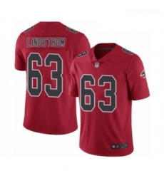 Men Atlanta Falcons 63 Chris Lindstrom Limited Red Rush Vapor Untouchable Football Jersey Men Atlanta Falcons 63 Chris Lindstrom Limited Red Rush Vapor Untouchable Football Jersey
