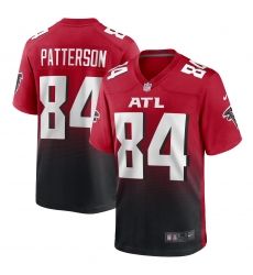 Men Atlanta Falcons Cordarrelle Patterson #84 Vapor Limited Red Black Jersey Men Atlanta Falcons Cordarrelle Patterson #84 Vapor Limited Red Black Jersey
