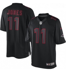 Men Nike Atlanta Falcons 11 Julio Jones Limited Black Impact NFL Jersey Men Nike Atlanta Falcons 11 Julio Jones Limited Black Impact NFL Jersey