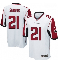 Men Nike Atlanta Falcons 21 Deion Sanders Game White NFL Jersey Men Nike Atlanta Falcons 21 Deion Sanders Game White NFL Jersey