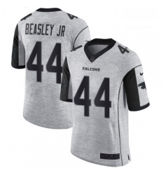 Men Nike Atlanta Falcons 44 Vic Beasley Limited Gray Gridiron II NFL Jersey Men Nike Atlanta Falcons 44 Vic Beasley Limited Gray Gridiron II NFL Jersey