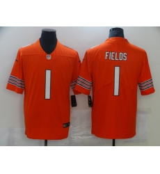 Men Nike Atlanta Falcons Justin Fields 1 Orange Vapor Limited Jersey Men Nike Atlanta Falcons Justin Fields 1 Orange Vapor Limited Jersey