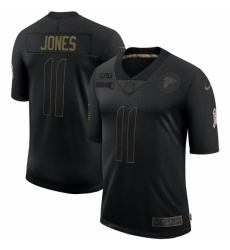 Men's Atlanta Falcons #11 Julio Jones Black Nike 2020 Salute To Service Limited Jersey Men's Atlanta Falcons #11 Julio Jones Black Nike 2020 Salute To Service Limited Jersey