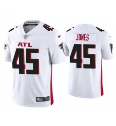 Men's Atlanta Falcons #45 Deion Jones 2020 White Vapor Untouchable Limited Stitched NFL Jersey Men's Atlanta Falcons #45 Deion Jones 2020 White Vapor Untouchable Limited Stitched NFL Jersey