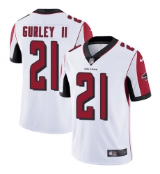 Nike Atlanta Falcons 21 Todd Gurley II White Men Stitched NFL Vapor Untouchable Limited Jersey Nike Atlanta Falcons 21 Todd Gurley II White Men Stitched NFL Vapor Untouchable Limited Jersey