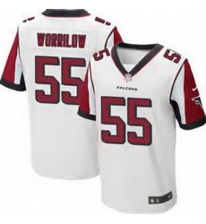 Nike Atlanta Falcons #55 Paul Worrilow White Mens Stitched NFL Elite Jersey Nike Atlanta Falcons #55 Paul Worrilow White Mens Stitched NFL Elite Jersey