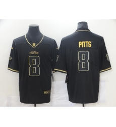 Nike Atlanta Falcons 8 Kyle Pitts Black Gold Vapor Untouchable Limited Jersey Nike Atlanta Falcons 8 Kyle Pitts Black Gold Vapor Untouchable Limited Jersey