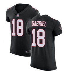 Nike Falcons #18 Taylor Gabriel Black Alternate Mens Stitched NFL Vapor Untouchable Elite Jersey Nike Falcons #18 Taylor Gabriel Black Alternate Mens Stitched NFL Vapor Untouchable Elite Jersey