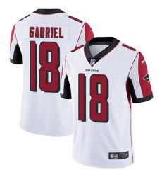 Nike Falcons #18 Taylor Gabriel White Mens Stitched NFL Vapor Untouchable Limited Jersey Nike Falcons #18 Taylor Gabriel White Mens Stitched NFL Vapor Untouchable Limited Jersey