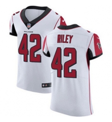 Nike Falcons #42 Duke Riley White Mens Stitched NFL Vapor Untouchable Elite Jersey Nike Falcons #42 Duke Riley White Mens Stitched NFL Vapor Untouchable Elite Jersey
