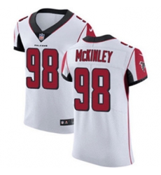 Nike Falcons #98 Takkarist McKinley White Mens Stitched NFL Vapor Untouchable Elite Jersey Nike Falcons #98 Takkarist McKinley White Mens Stitched NFL Vapor Untouchable Elite Jersey