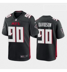 men marlon davidson atlanta falcons black game jersey men marlon davidson atlanta falcons black game jersey