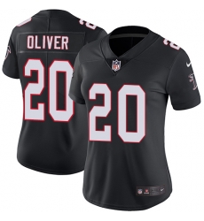 Nike Falcons #20 Isaiah Oliver Black Alternate Womens Stitched NFL Vapor Untouchable Limited Jersey Nike Falcons #20 Isaiah Oliver Black Alternate Womens Stitched NFL Vapor Untouchable Limited Jersey
