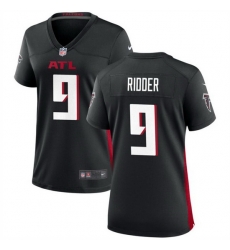 Women Atlanta Falcons 9 Desmond Ridder Black Stitched Jersey 28Run Small 29 Women Atlanta Falcons 9 Desmond Ridder Black Stitched Jersey 28Run Small 29