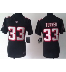 Women Nike Atlanta Falcons #33 Michael Turner Black NFL Jerseys Women Nike Atlanta Falcons #33 Michael Turner Black NFL Jerseys