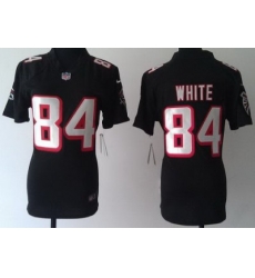 Women Nike Atlanta Falcons #84 Roddy White Black NFL Jerseys Women Nike Atlanta Falcons #84 Roddy White Black NFL Jerseys