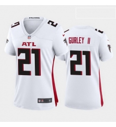 Women Nike Atlanta Falcons Todd Gurley II White Vapor Limited Jersey Women Nike Atlanta Falcons Todd Gurley II White Vapor Limited Jersey