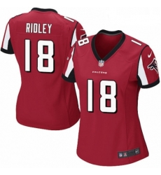 Womens Nike Atlanta Falcons 18 Calvin Ridley Game Red Team Color NFL Jersey Womens Nike Atlanta Falcons 18 Calvin Ridley Game Red Team Color NFL Jersey