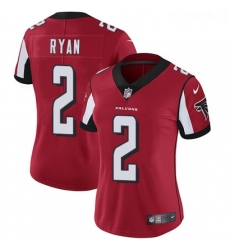 Womens Nike Atlanta Falcons 2 Matt Ryan Red Team Color Vapor Untouchable Limited Player NFL Jersey Womens Nike Atlanta Falcons 2 Matt Ryan Red Team Color Vapor Untouchable Limited Player NFL Jersey