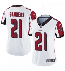 Womens Nike Atlanta Falcons 21 Deion Sanders White Vapor Untouchable Limited Player NFL Jersey Womens Nike Atlanta Falcons 21 Deion Sanders White Vapor Untouchable Limited Player NFL Jersey