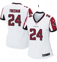 Womens Nike Atlanta Falcons 24 Devonta Freeman Game White NFL Jersey Womens Nike Atlanta Falcons 24 Devonta Freeman Game White NFL Jersey