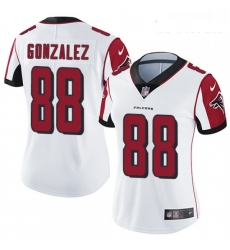 Womens Nike Atlanta Falcons 88 Tony Gonzalez White Vapor Untouchable Limited Player NFL Jersey Womens Nike Atlanta Falcons 88 Tony Gonzalez White Vapor Untouchable Limited Player NFL Jersey