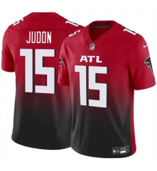 Youth Atlanta Falcons 15 Matthew Judon Red Black 2024 F U S E Vapor Untouchable Limited Stitched Football Jersey Youth Atlanta Falcons 15 Matthew Judon Red Black 2024 F U S E Vapor Untouchable Limited Stitched Football Jersey