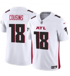Youth Atlanta Falcons 18 Kirk Cousins White 2023 F U S E Vapor Untouchable Limited Stitched Football Jersey Youth Atlanta Falcons 18 Kirk Cousins White 2023 F U S E Vapor Untouchable Limited Stitched Football Jersey