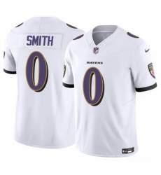 Men Baltimore Ravens 0 Roquan Smith White 2023 F U S E Vapor Limited Football Jersey Men Baltimore Ravens 0 Roquan Smith White 2023 F U S E Vapor Limited Football Jersey