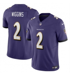 Men Baltimore Ravens 2 Nate Wiggins Purple 2024 Draft F U S E Vapor Limited Football Jersey Men Baltimore Ravens 2 Nate Wiggins Purple 2024 Draft F U S E Vapor Limited Football Jersey