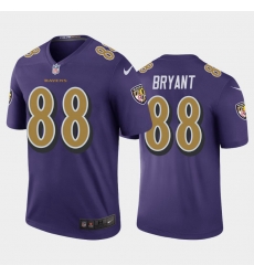 Men Baltimore Ravens Dez Bryant Purple Gold Rush Jersey Men Baltimore Ravens Dez Bryant Purple Gold Rush Jersey