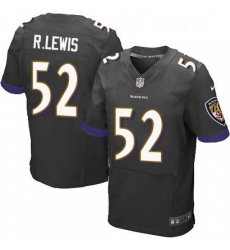Mens Nike Baltimore Ravens 52 Ray Lewis Elite Black Alternate NFL Jersey Mens Nike Baltimore Ravens 52 Ray Lewis Elite Black Alternate NFL Jersey