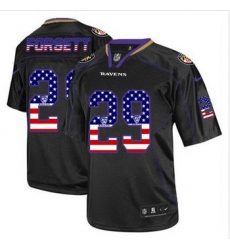 New Baltimore ravens #29 Justin Forsett Black Men Stitched NFL Elite USA Flag Fashion Jersey New Baltimore ravens #29 Justin Forsett Black Men Stitched NFL Elite USA Flag Fashion Jersey
