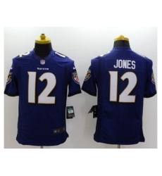 Nike Baltimore Ravens 12 Jacoby Jones Purple Limited Alternate NFL Jersey Nike Baltimore Ravens 12 Jacoby Jones Purple Limited Alternate NFL Jersey